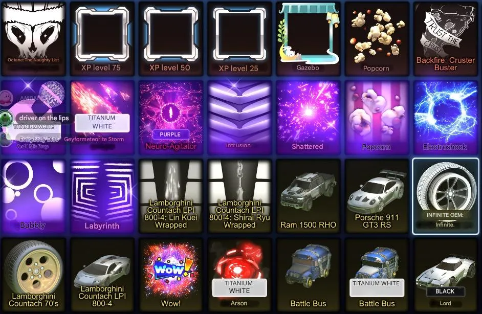 RL1015 2 Fennec + 4 DLC Packs + Battle Bus + 1100 Credits + Full Inventory Level 79 Calibration 